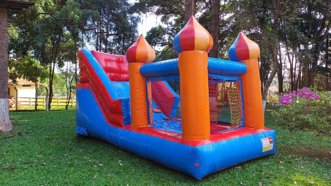 5,0x2,5x3,0 - Mini Tobogã c/ Bolinhas